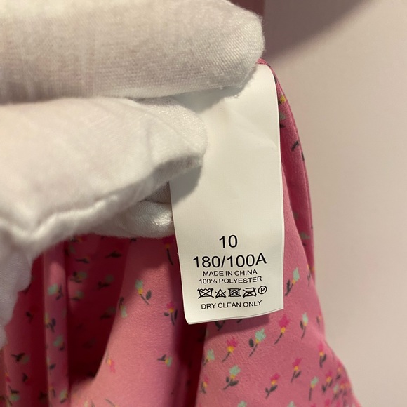 Kate Spade Pink Chilled Watermelon Buttoned Meadow Wrap Dress Size 10 NWT - Picture 16 of 16